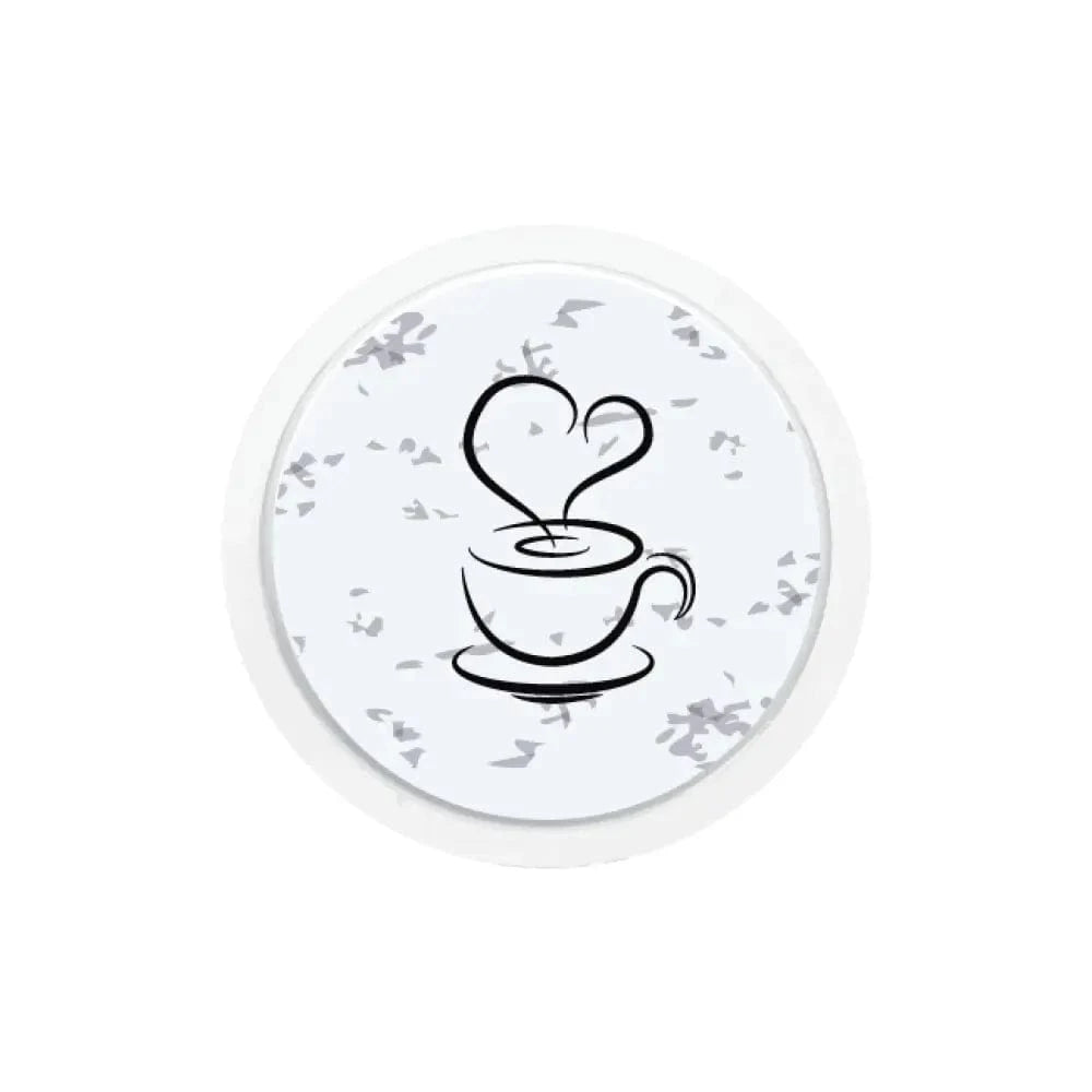 Single Patch / Libre 2 Topper Life Begins After Coffee - Libre 2 Topper