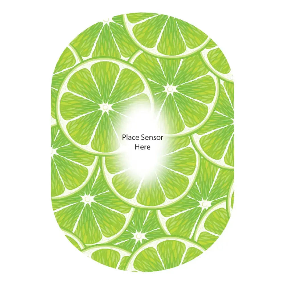 Lime Underlay For Sensitive Skin - Dexcom G6 Single Patch