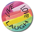 Single Patch / Libre 2 Cover-up Live Love Laugh - Libre 2 and Lingo Cover-up