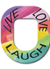 Single Patch / Omnipod Live Love Laugh - Omnipod