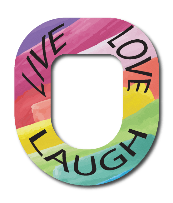 Single Patch / Omnipod Live Love Laugh - Omnipod