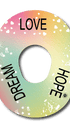 Single Patch / G7 Love Hope Dream - Dexcom G7 and Stelo