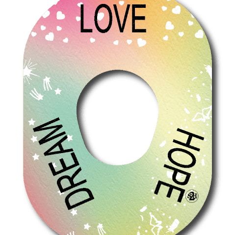 Single Patch / G7 Love Hope Dream - Dexcom G7 and Stelo