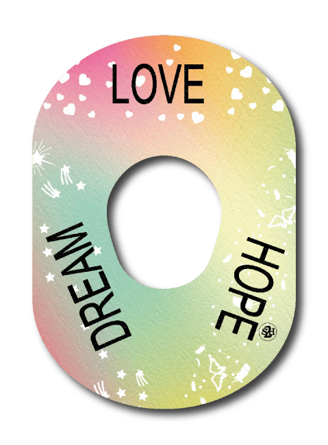 Single Patch / G7 Love Hope Dream - Dexcom G7 and Stelo