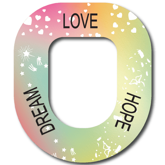 Single Patch / Omnipod Love Hope Dream - Omnipod