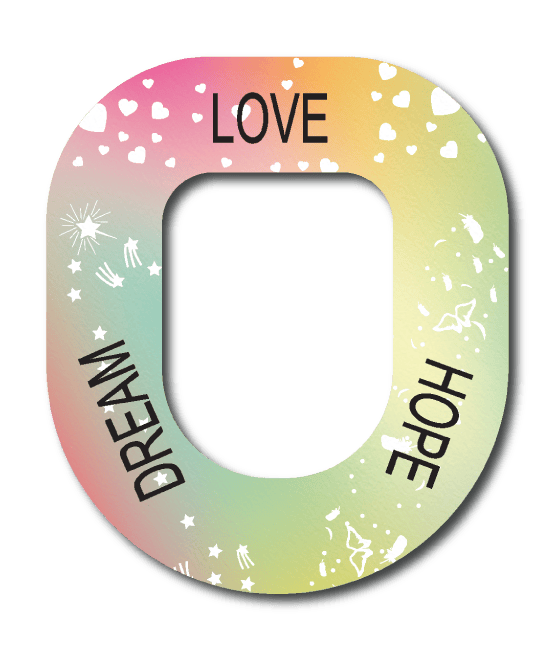 Single Patch / Omnipod Love Hope Dream - Omnipod