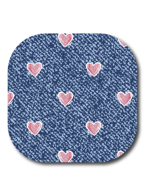 Single Patch / G7 Cover-up Love the Denim - Dexcom G7 and Stelo Cover-up