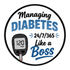 Vinyl Sticker / Not intended for direct skin contact Managing Diabetes Boss Vinyl Stikers