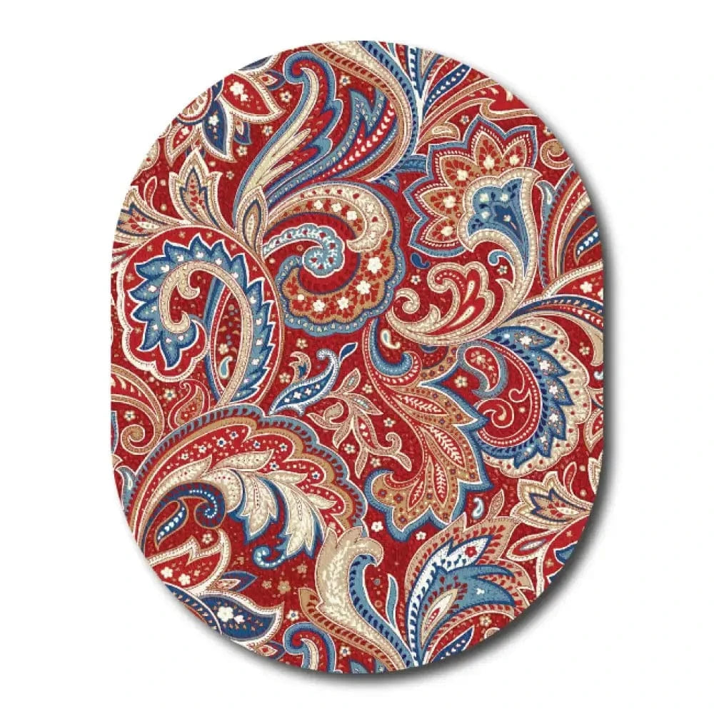 Single Patch / Guardian Maroon Paisley - Guardian