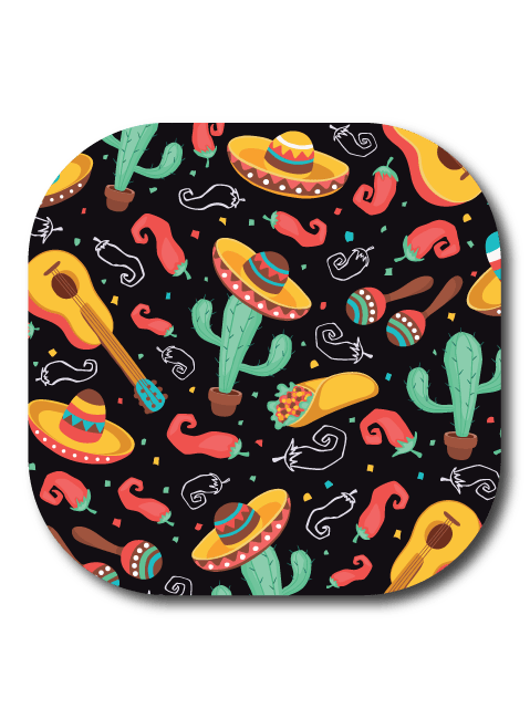 Single Patch / G7 Cover-up Mexican Celebration - Dexcom G7 and Stelo Cover-up