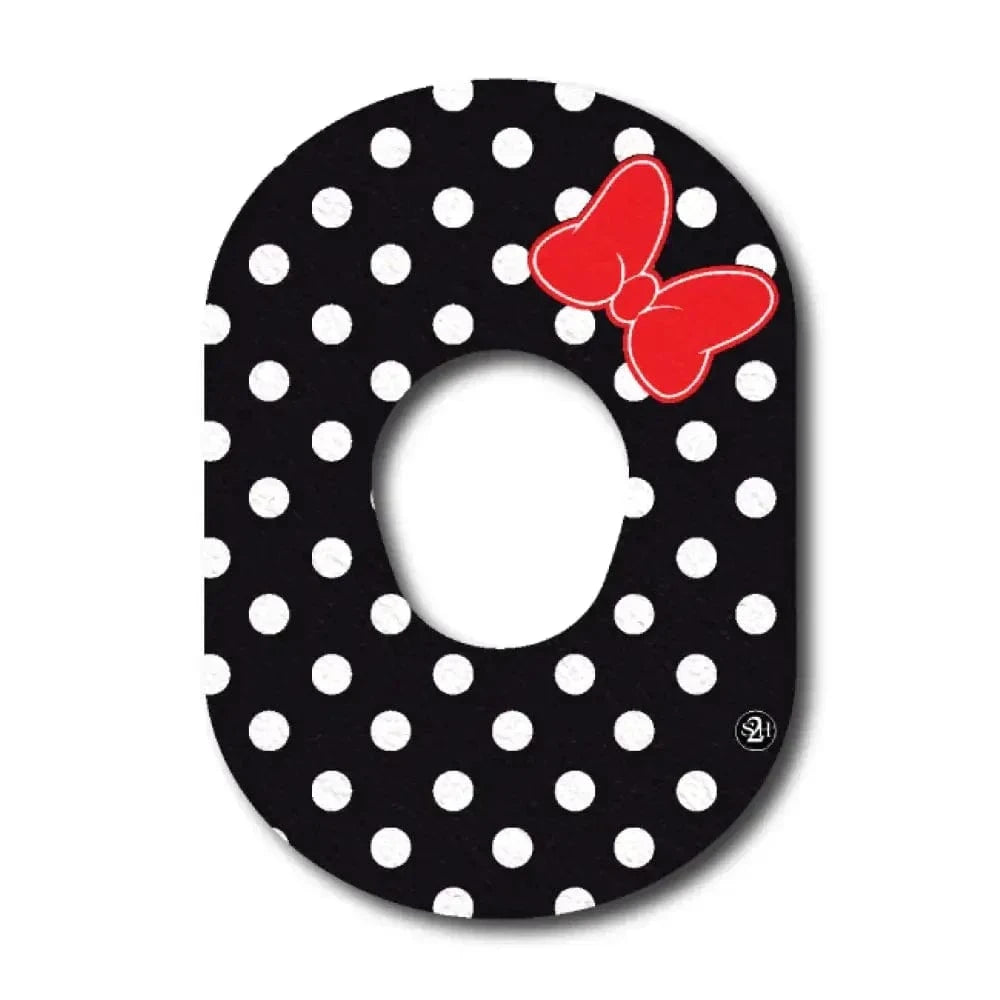 Single Patch / G7 Mini Dots Black - Dexcom G7 and Stelo