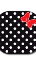 Single Patch / G7 Cover-up Mini Dots Black - Dexcom G7 and Stelo Cover-up