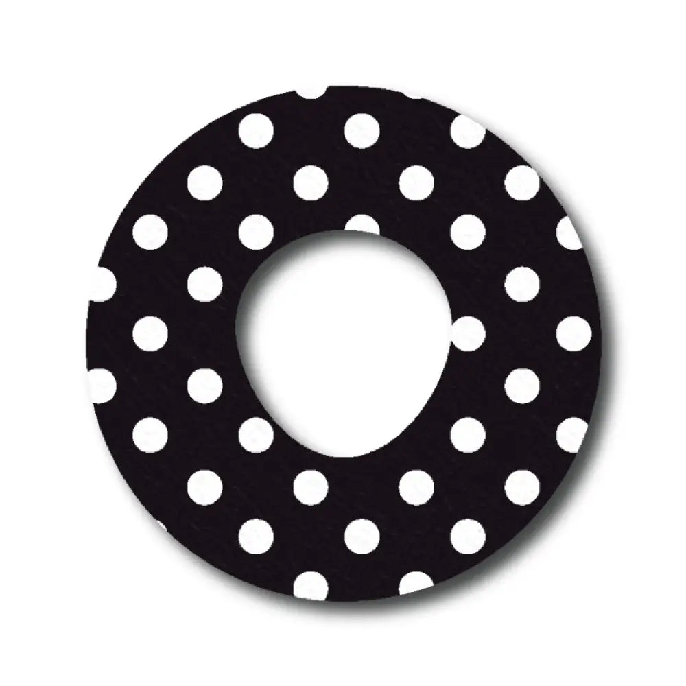 Mini Dots Black - Infusion Set Single Patch