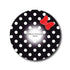 Single Patch / G7 Mini Dots Black Underlay Patch for Sensitive Skin - Dexcom G7 and Stelo