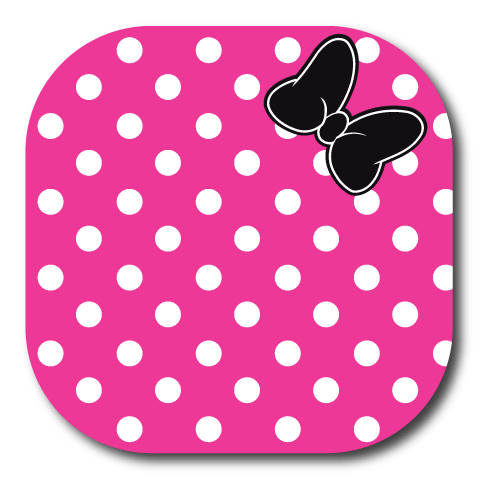 Single Patch / G7 Cover-up Mini Dots Pink - Dexcom G7 and Stelo Cover-up