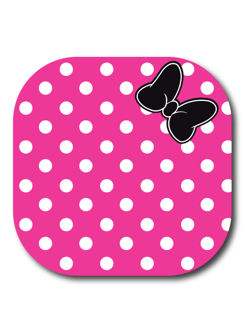 Single Patch / G7 Cover-up Mini Dots Pink - Dexcom G7 and Stelo Cover-up