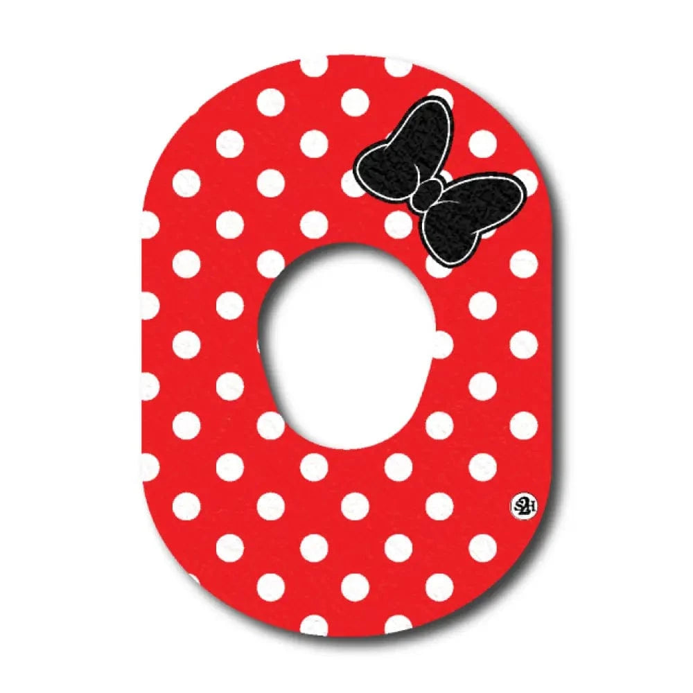 Single Patch / G7 Mini Dots Red - Dexcom G7 and Stelo