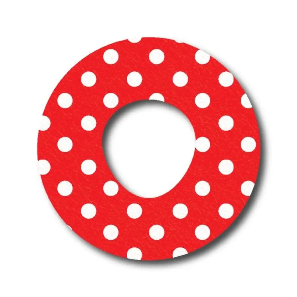 Single Patch / Infusion Set Mini Dots Red - Infusion Set