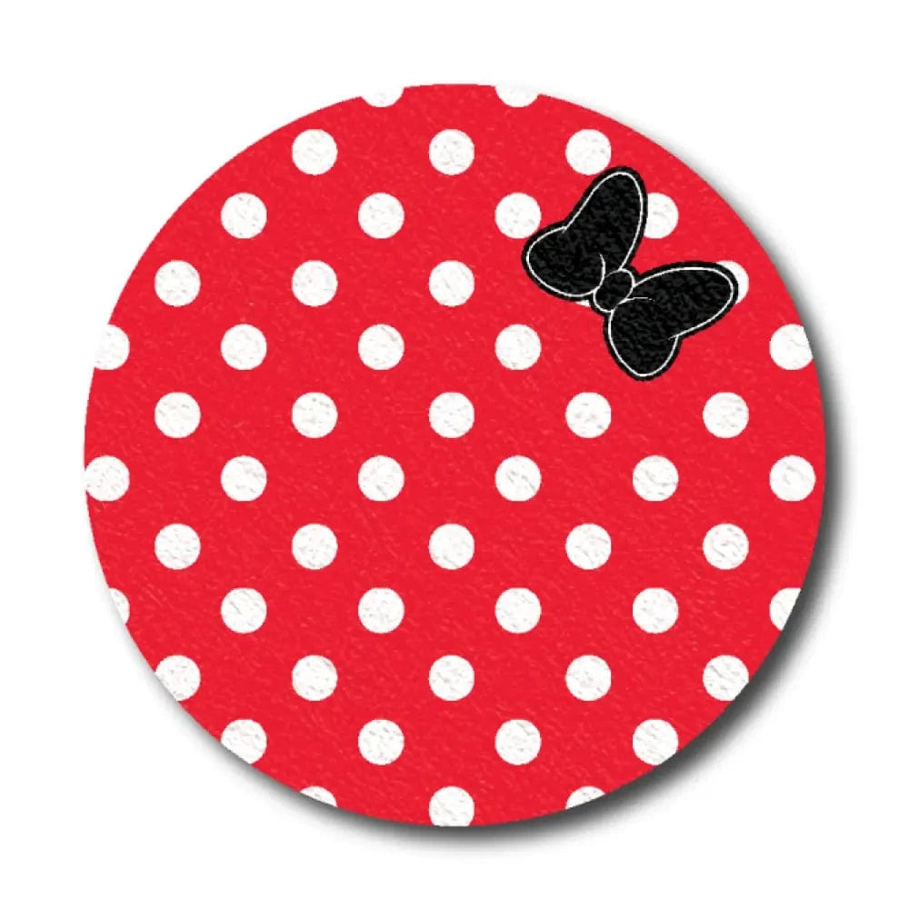 Single Patch / Libre 2 Cover-up Mini Dots Red - Libre 2 and Lingo Cover-up