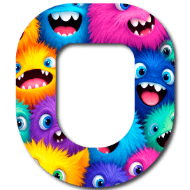 Single Patch / Omnipod Monster Mash - Omnipod