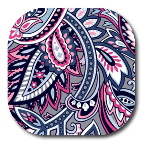 Single Patch / G7 Cover-up Motif Paisley - Dexcom G7 and Stelo Cover-up