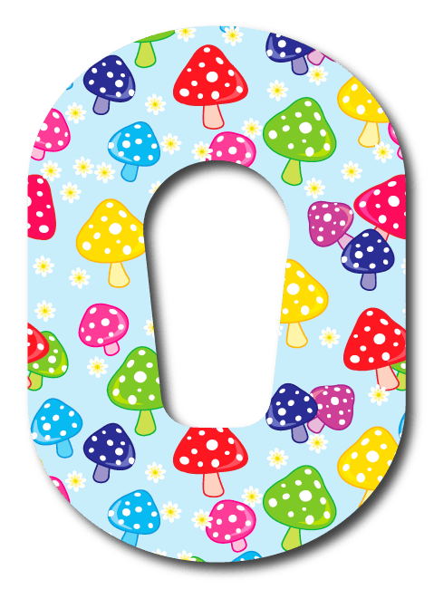 Single Patch / G6 Mushroom Blooms - Dexcom G6