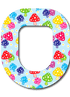 Single Patch / Omnipod Mushroom Blooms - Omnipod