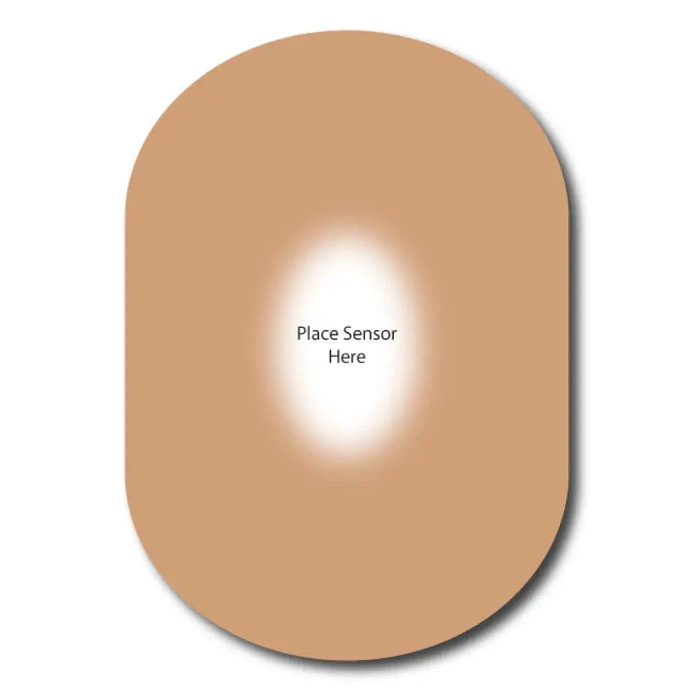 Single Patch / G6 Natural Skin Tone Underlay Patch for Sensitive Skin - Dexcom G6