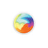 Single Topper / Libre 2 Topper Nebula Tie-dye - Libre 2 Topper