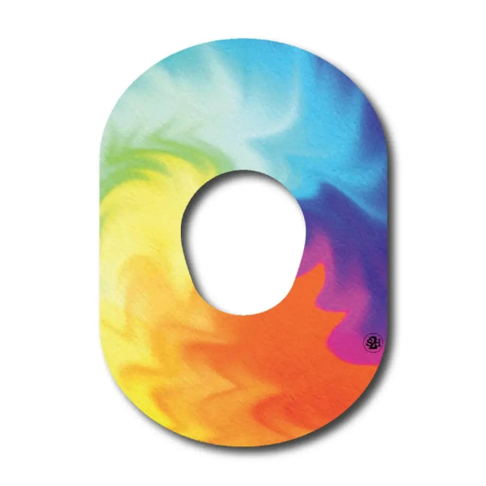 Single Patch / G7 Nebula Tie-dye Pattern - Dexcom G7 and Stelo