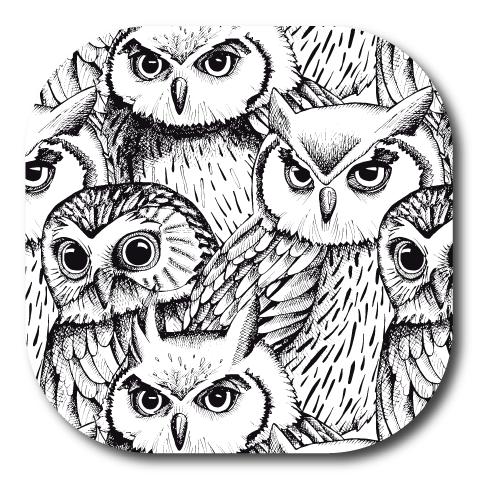 Single Patch / G7 Cover-up Night Owl - Dexcom G7 and Stelo Cover-up