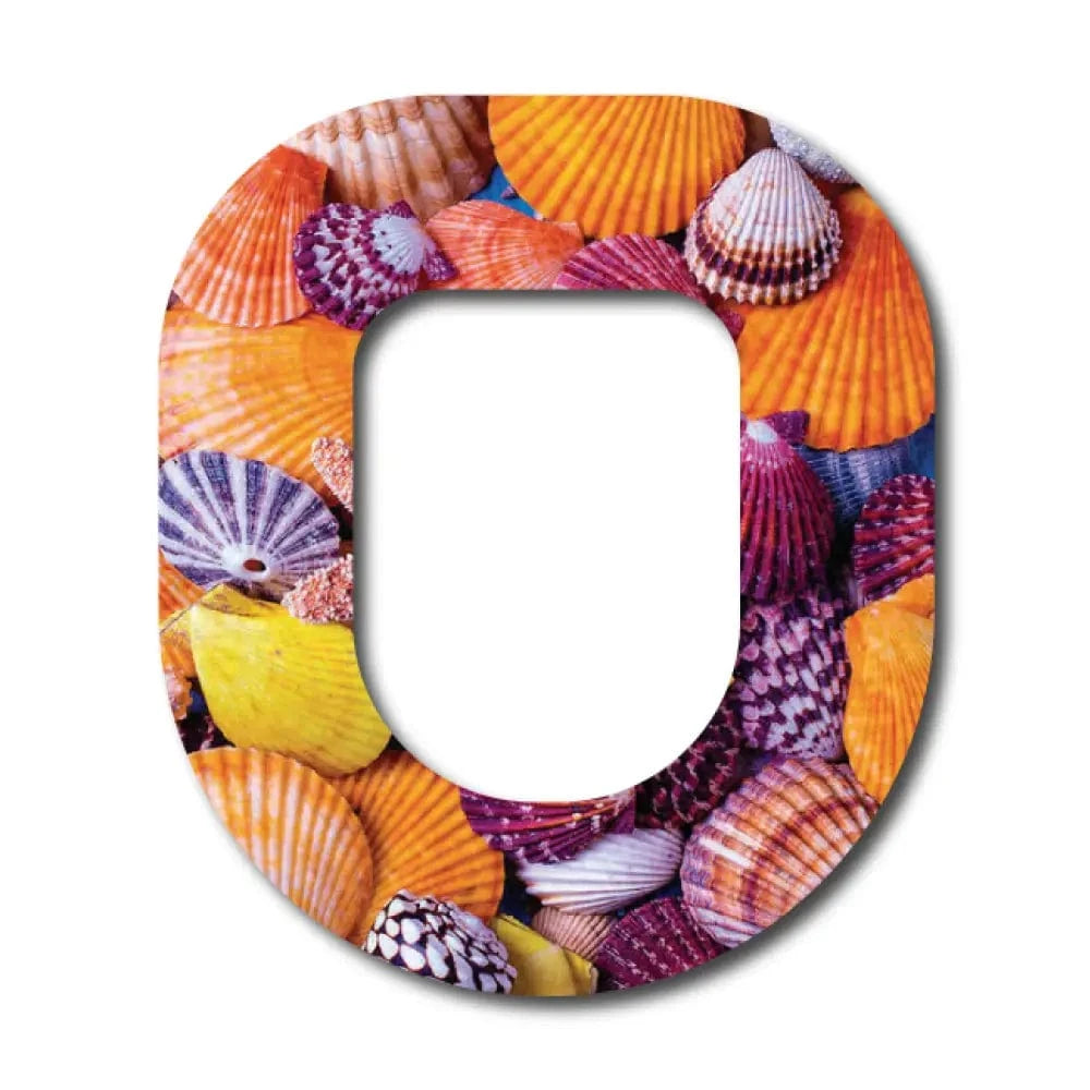Single Patch / Omnipod Ocean Shells - Omnipod