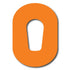 Single Patch / G6 Orange Overlay Patch - Dexcom G6