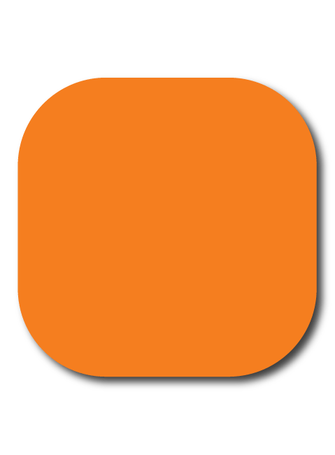 Single Patch / G7 Cover-up Orange Overlay Patch - Dexcom G7 and Stelo Cover-up
