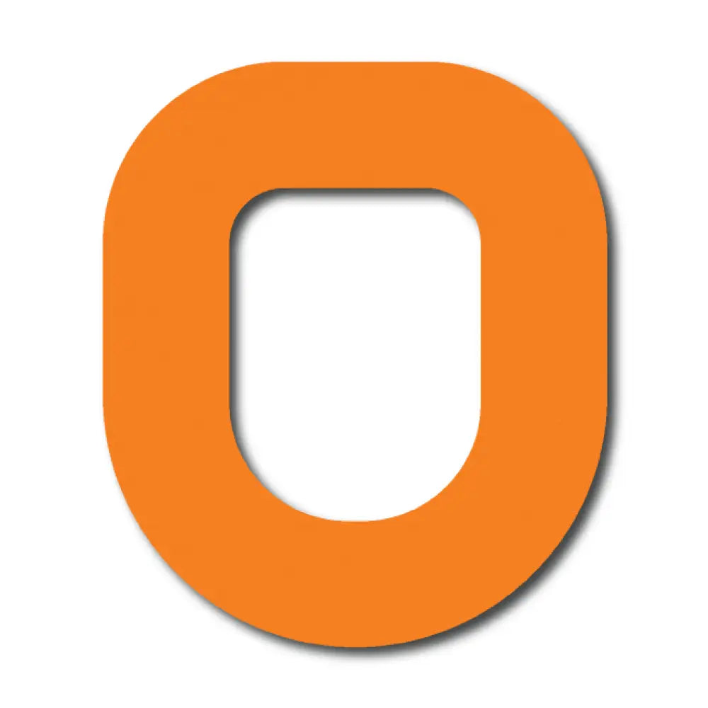 Orange Overlay Patch - Omnipod Single