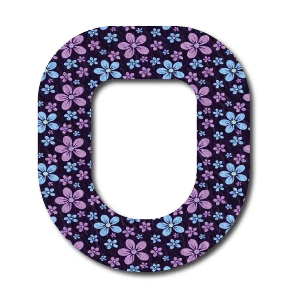 Single Patch / Omnipod Painted Purple - Omnipod