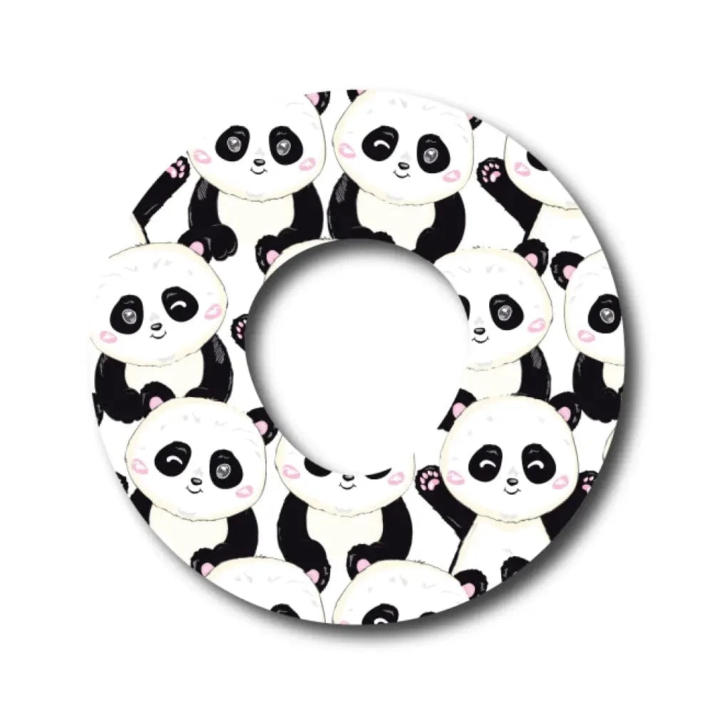 Single Patch / Infusion Set Panda Friends - Infusion Set