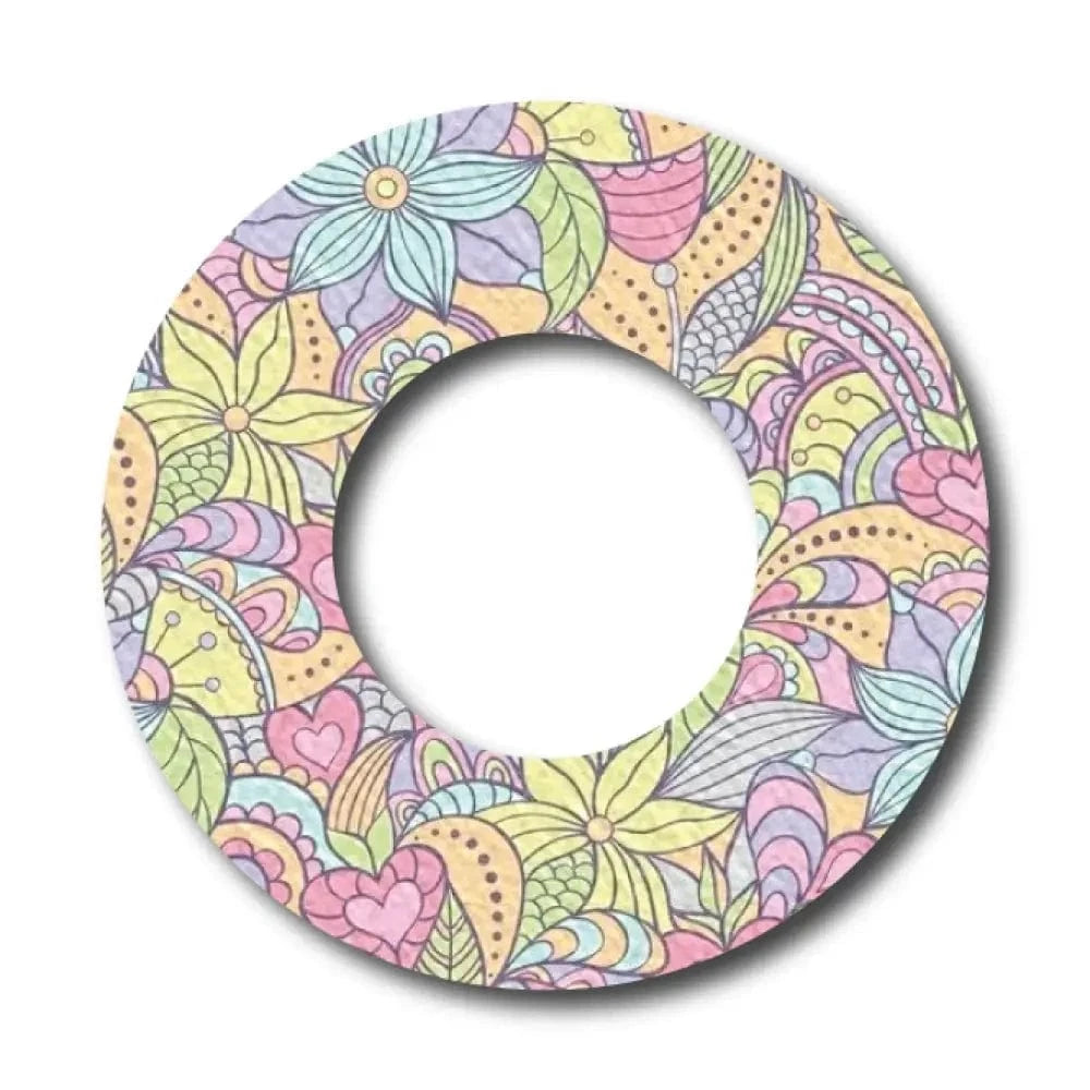Single Patch / Libre 2 Pastel Blooms - Libre 2 and Lingo