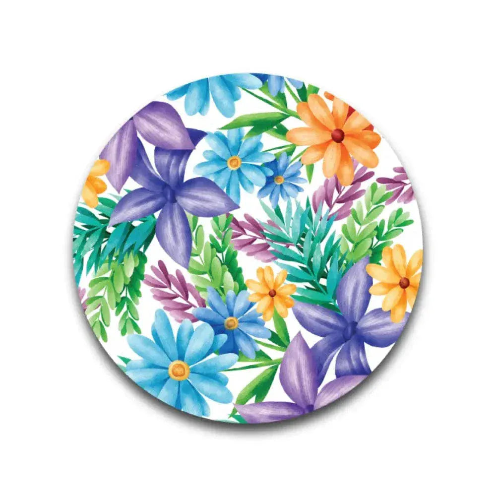 Single Patch / Medtronic-Instanct Pastel Flower - Medtronic Instanct