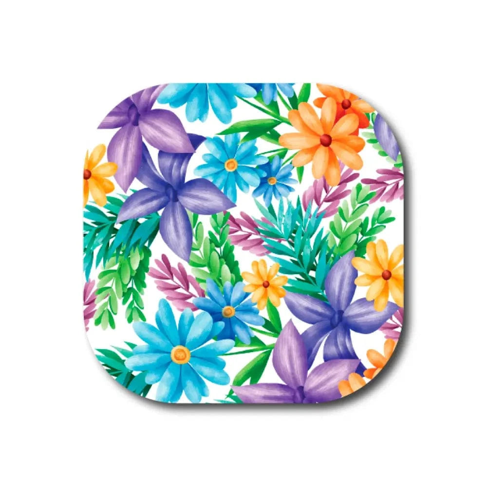 Single Patch / G7 Cover-up Pastel Flowers - Dexcom G7 and Stelo Cover-up