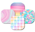 4-Pack (Set of 4 Patches) / G7 Cover-up Pastel Pattern Variety Pack - Dexcom G7 and Stelo  Cover-Up