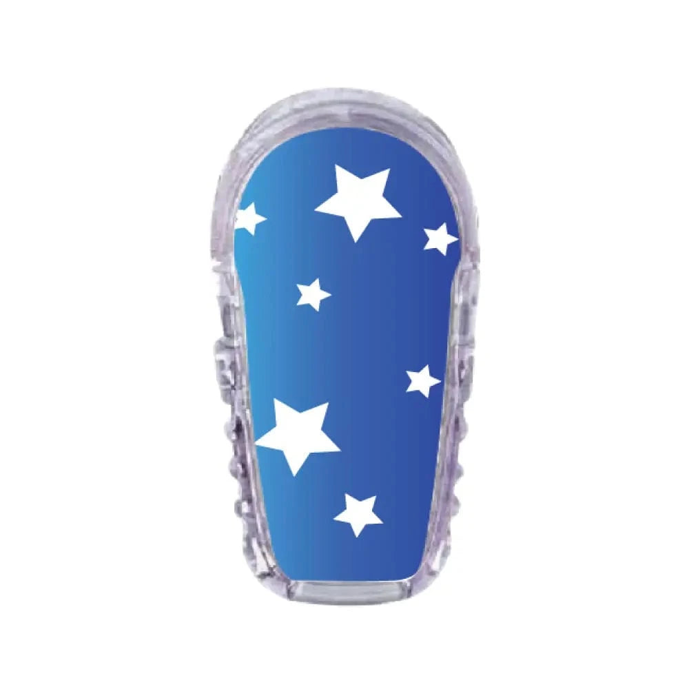 Single Topper / G6 Topper Patriotic Celebration Blue - Dexcom G6 Topper