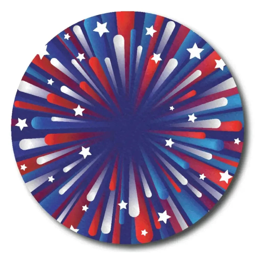 Single Patch / Libre 2 Cover-up Patriotic Celebration - Libre 2 and Lingo Cover-up