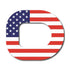 Single Patch / Omnipod Patriotic Flag - Omnipod