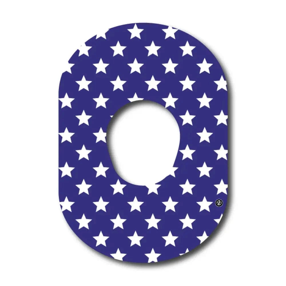 Single Patch / G7 Patriotic Stars - Dexcom G7 and Stelo
