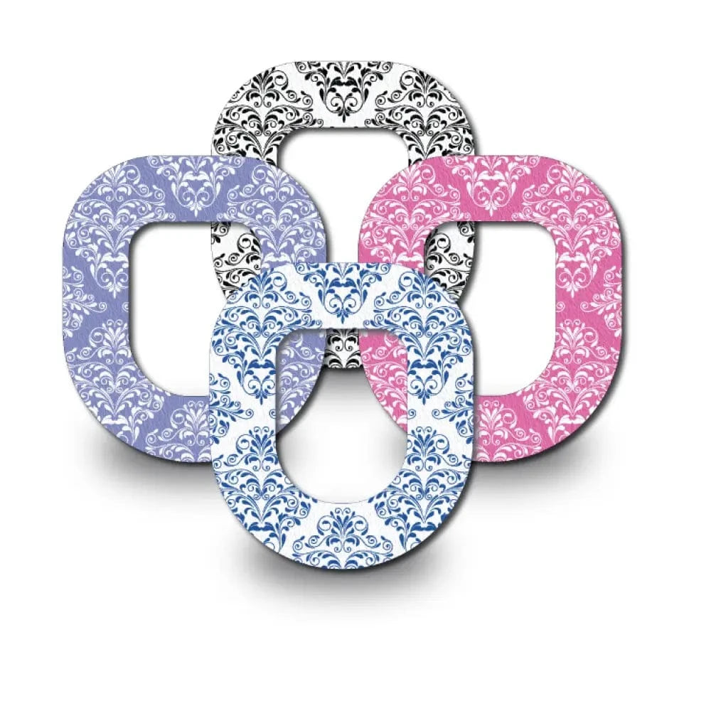 4-Pack (Set of 4 Patches) / Omnipod Patterns of Lace Variety - Omnipod