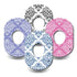 4-Pack (Set of 4 Patches) / G7 Patterns of Lace Variety Pack - Dexcom G7 and Stelo