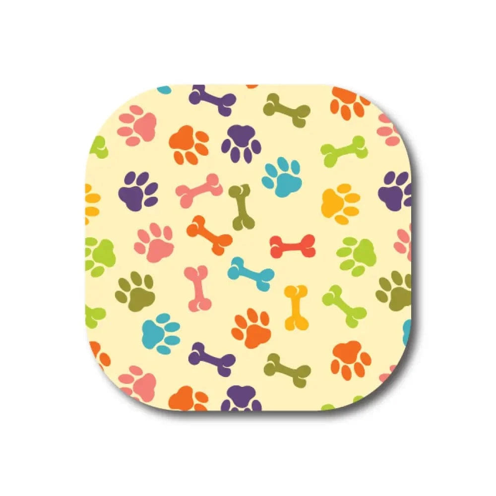 Single Patch / G7 Cover-up Paws and Bones - Dexcom G7 and Stelo Cover-up