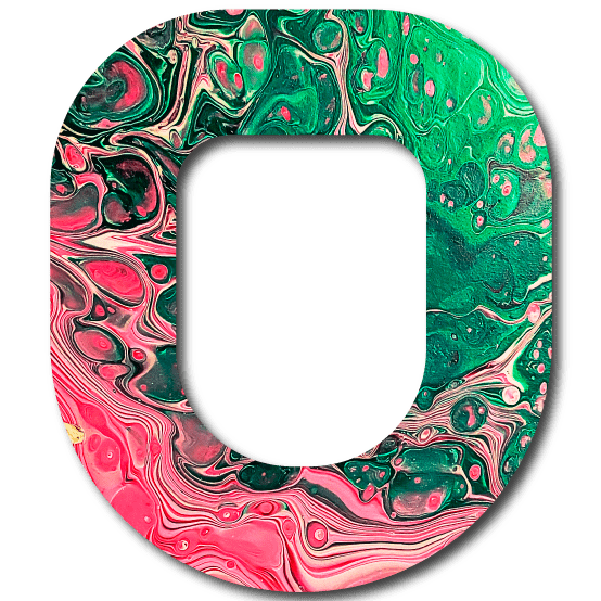 Single Patch / Omnipod Peppermint Drift - Omnipod