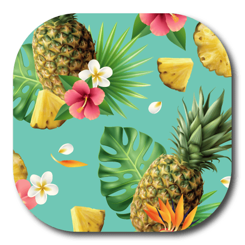 Single Patch / G7 Cover-up Pineapple in Paradise - Dexcom G7 and Stelo Cover-up